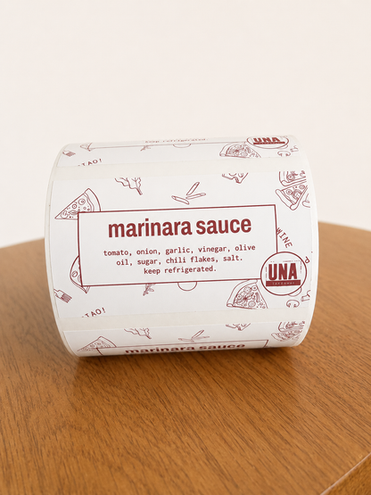 Retail Jar Labels