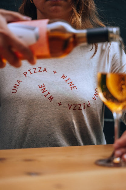 Oatmeal Wave Logo Shirt