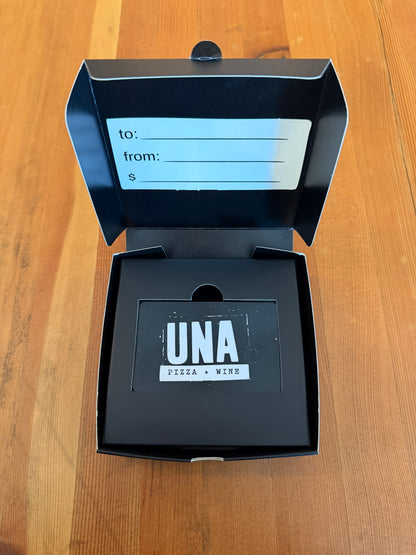 Pizza Box Gift Card Holder