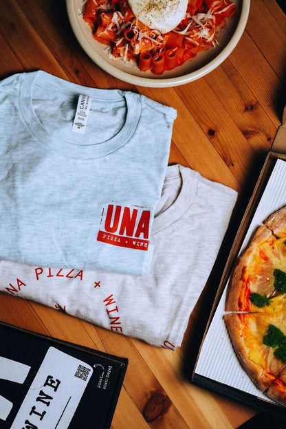 Blue UNA Logo Shirt